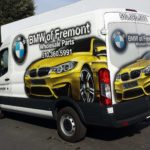 Insignia Designs provides CA clients with vehicle wraps.