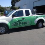 Insignia Designs provides CA clients with vehicle wraps.